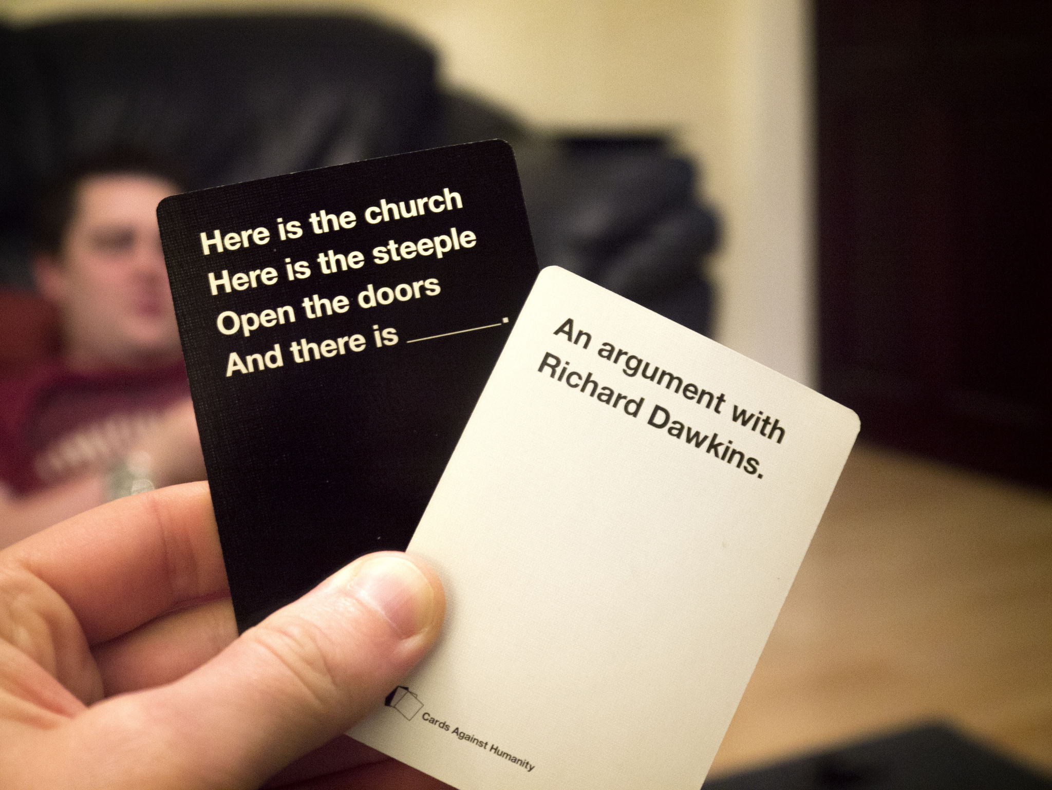 Cards Against Humanity: 'a party game for horrible people' you can now play