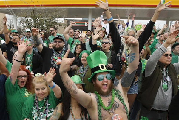 Video The crazy, fun sights and sounds of Dallas' St Patrick's Day
