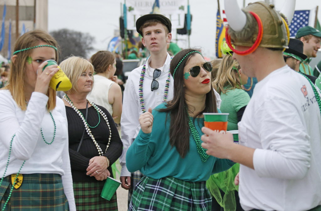 Video The crazy, fun sights and sounds of Dallas' St Patrick's Day