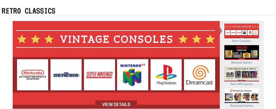 Gamestop retro deals