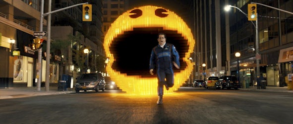 'Pixels' leans so heavily on video game nostalgia it collapses (C