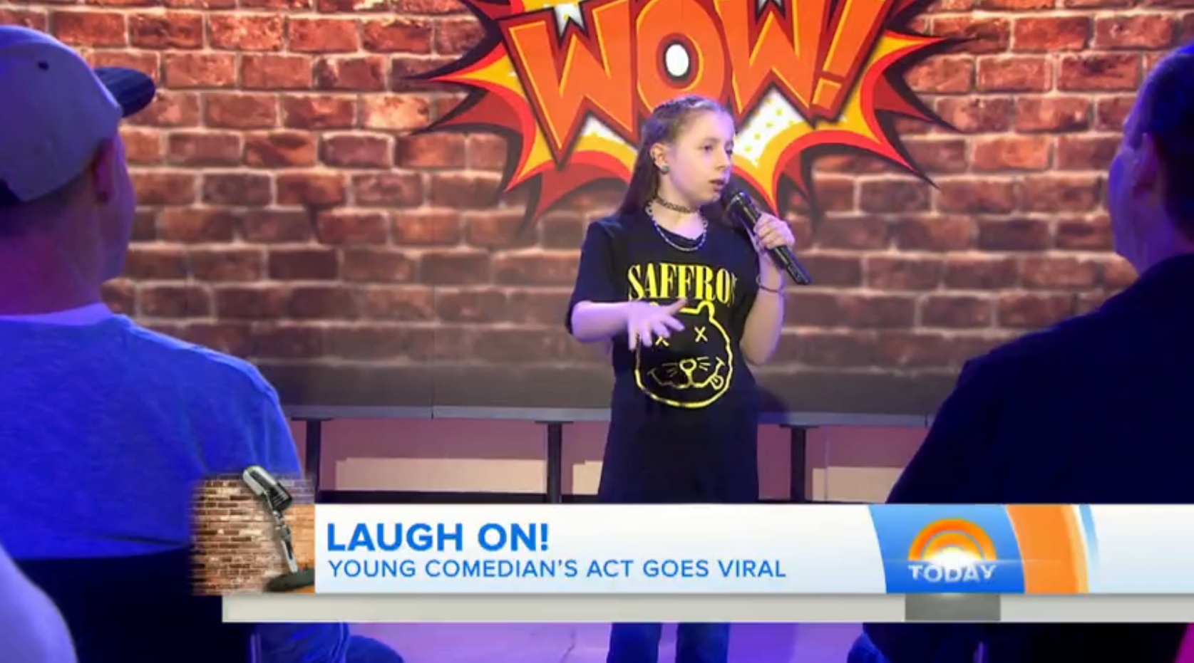 Local 10yearold comic Saffron Herndon makes appearance on NBC's Today Show GuideLive