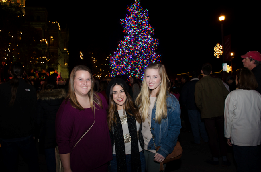 Photos Denton residents ring in the holidays with annual tree lighting