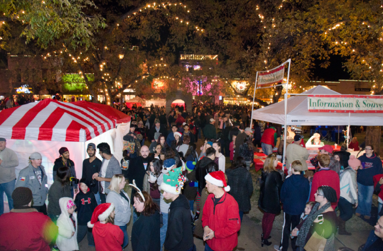 Photos Denton residents ring in the holidays with annual tree lighting