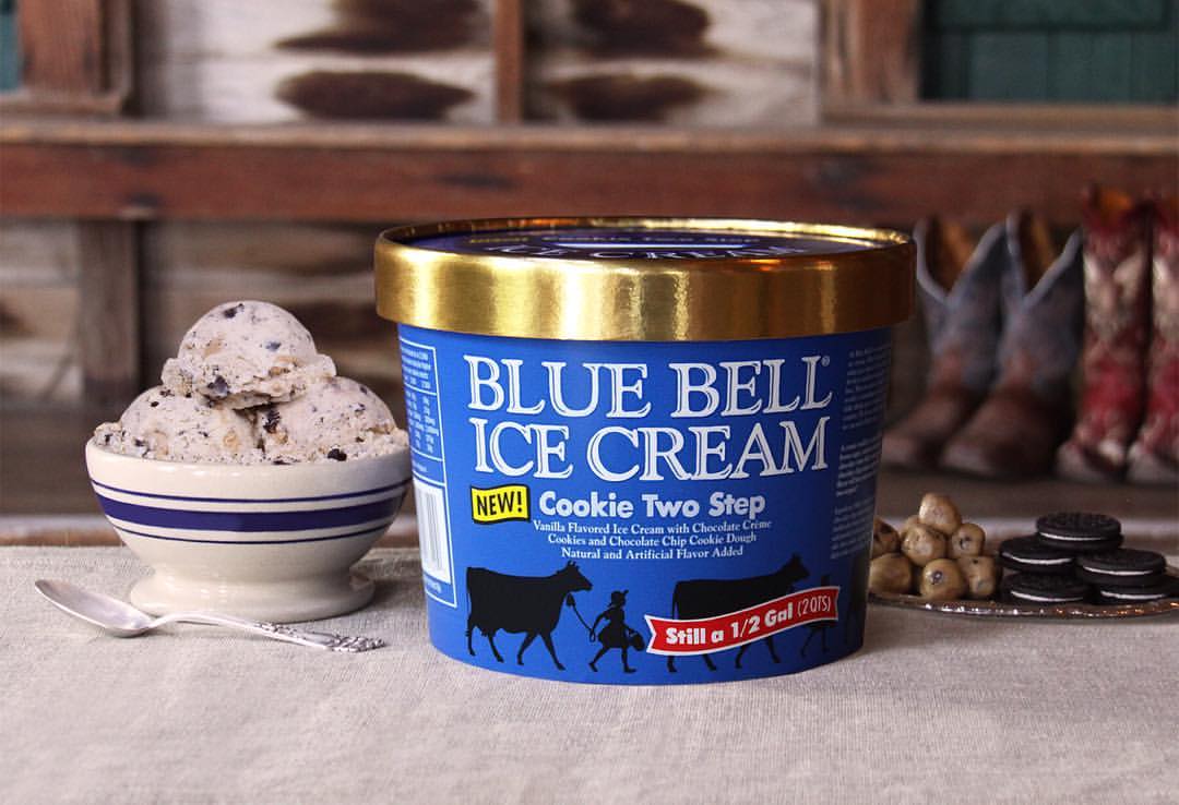 blue bell ice cream in louisiana
