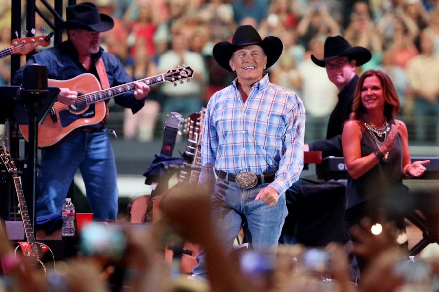 Strait is back for a night at a historic Texas dance hall — and