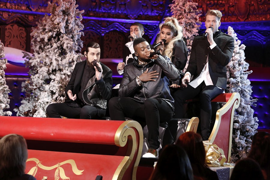 Watch Pentatonix give a preview of its Christmas special