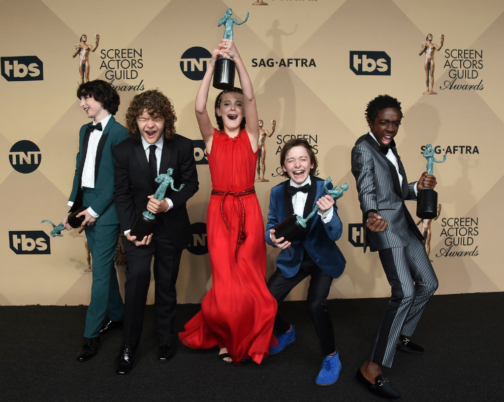 SAG Awards: The Stranger Things Ladies - Go Fug Yourself