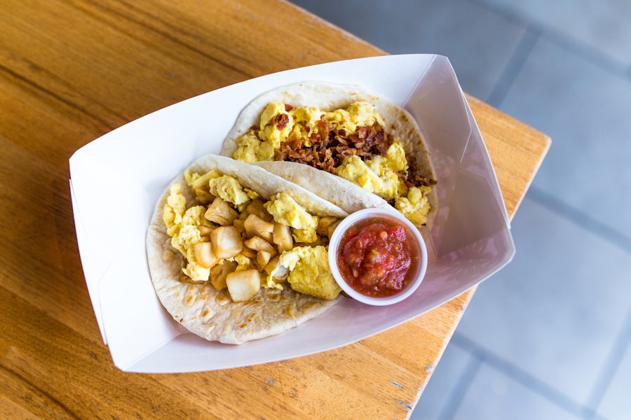 Here's how to get free breakfast tacos delivered in Dallas Wednesday