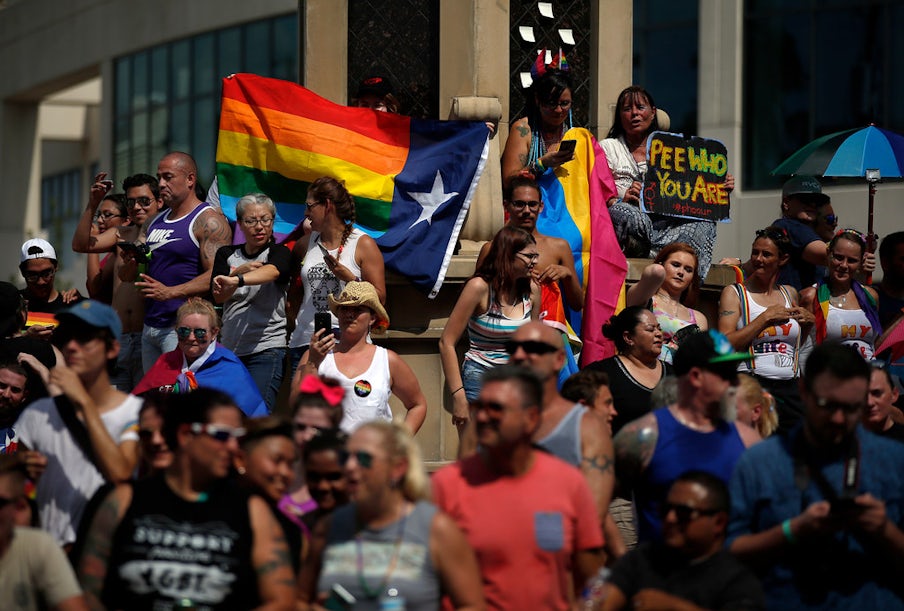 Photos Floats, beads and a sunny day at Dallas' annual gay pride