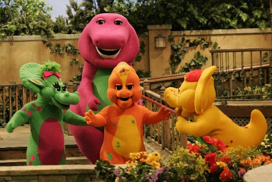 Where S Barney Now Actor Who Played Purple Dinosaur A