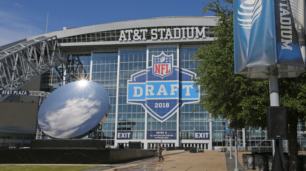 Team spirit: NFL Draft Experience outside of AT&T Stadium is built for  every fan