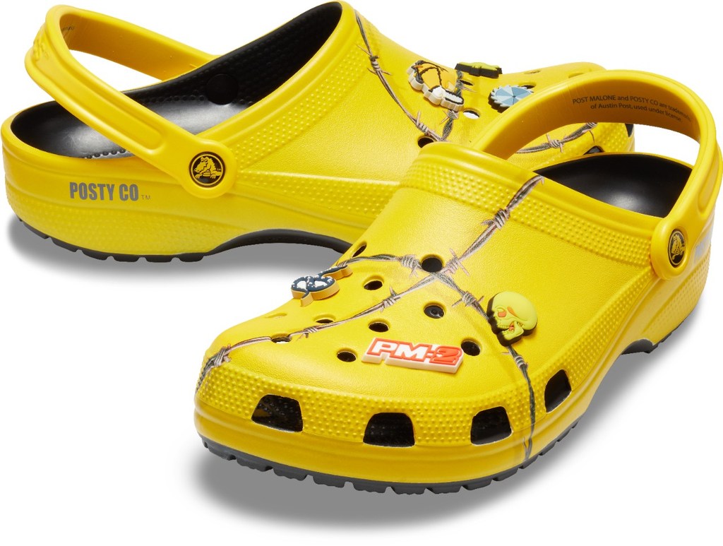 Rapper Post Malone's $60 Crocs shoes are sold out.