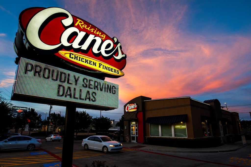 Now under construction Raising Cane's chickenfinger joint in Oak